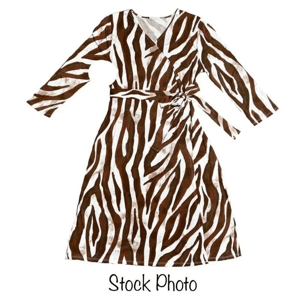 Lularoe Michelle Wrap Dress - Size 3XL